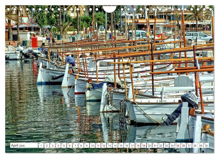 Produktbild: Endlich Sommerpause - Ein ganzer Juni in Mallorcas Port de S&oacute;ller (Wandkalender 2026 DIN A4 quer), CALVENDO Monatskalender