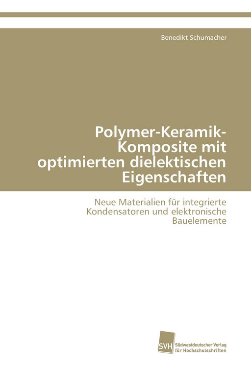 Produktbild: Polymer-Keramik-Komposite mit optimierten dielektischen Eigenschaften