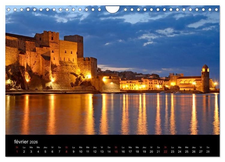 Produktbild: Le port de Collioure (Calendrier mural 2026 DIN A4 vertical), CALVENDO calendrier mensuel