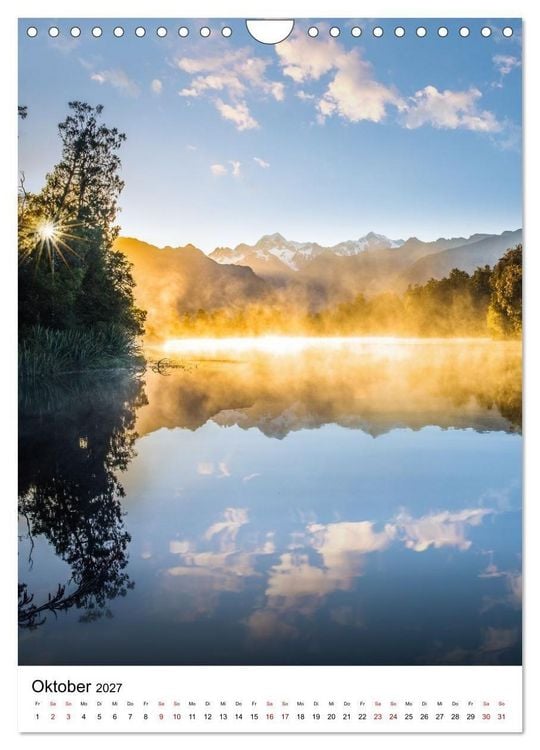Produktbild: Mein Traumland Neuseeland (Wandkalender 2027 DIN A4 hoch), CALVENDO Monatskalender