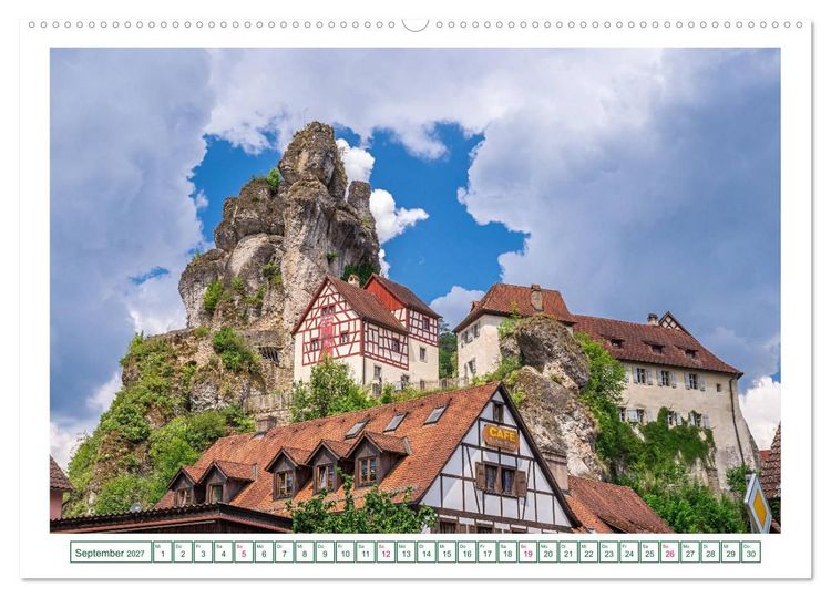 Produktbild: M&auml;rchenhaftes Deutschland (hochwertiger Premium Wandkalender 2027 DIN A2 quer), Kunstdruck in Hochglanz