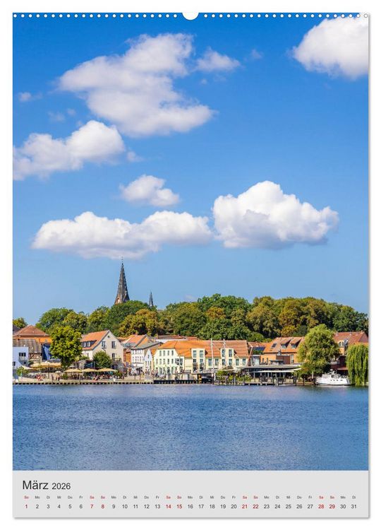 Produktbild: An den gro&szlig;en Seen der Mecklenburgischen Seenplatte (hochwertiger Premium Wandkalender 2026 DIN A2 hoch), Kunstdruck in Hochglanz