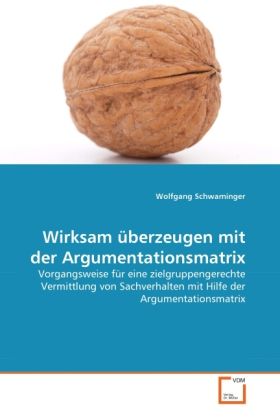 Produktbild: Schwaminger, W: Wirksam &uuml;berzeugen mit der Argumentationsmat