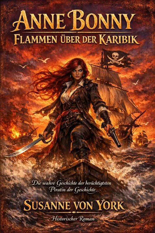 Produktbild: Anne Bonny - Flammen &uuml;ber der Karibik