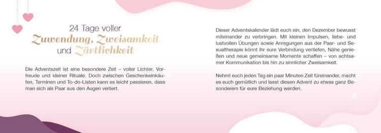 Produktbild: (Be)sinnliche Adventszeit f&uuml;r Paare