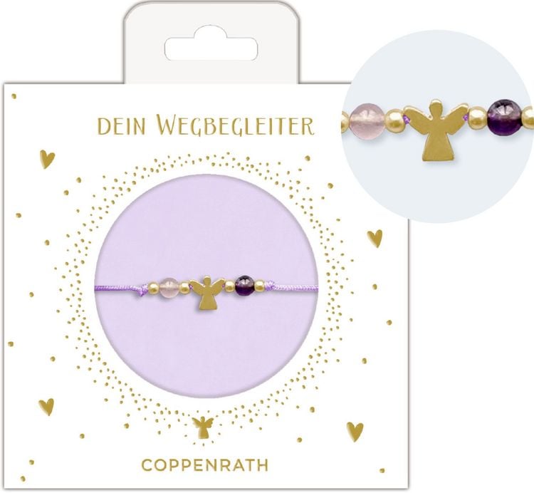 Produktbild: Armband - Perlenarmband mit Engelanh&auml;nger