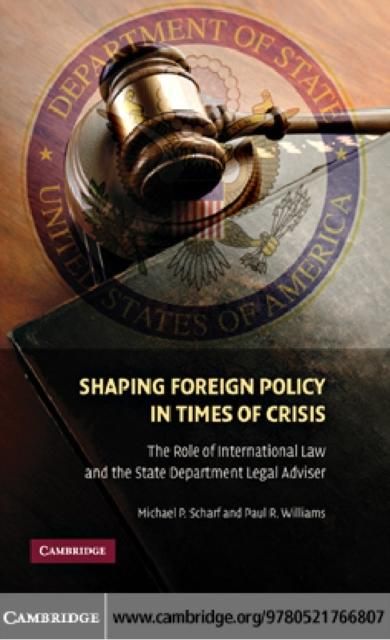 Produktbild: Shaping Foreign Policy in Times of Crisis