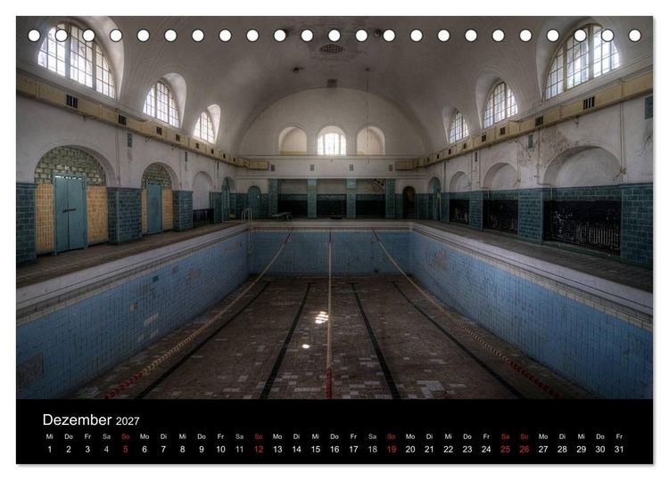 Produktbild: Verlassene Orte - Berlin - Brandenburg (Tischkalender 2027 DIN A5 quer), CALVENDO Monatskalender