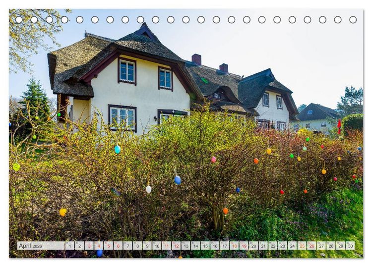 Produktbild: Ahrenshoop Impressionen (Tischkalender 2026 DIN A5 quer), CALVENDO Monatskalender