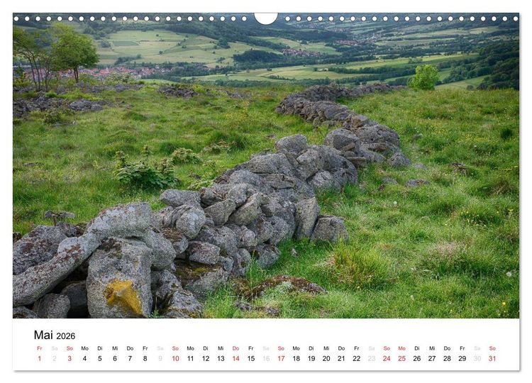 Produktbild: Naturerlebnis im Biosph&auml;renreservat Rh&ouml;n (Wandkalender 2026 DIN A3 quer), CALVENDO Monatskalender