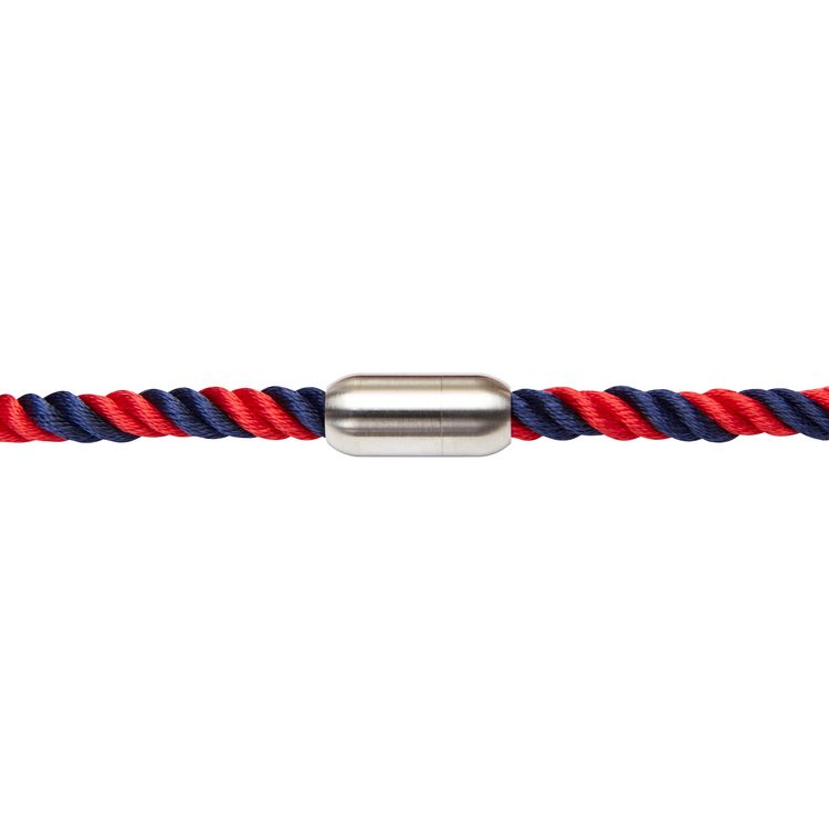 Produktbild: Armband VIRO XL Textil Rot-Blau