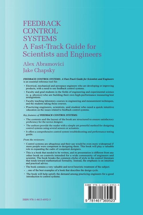 Produktbild: Feedback Control Systems