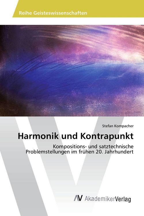 Produktbild: Harmonik und Kontrapunkt