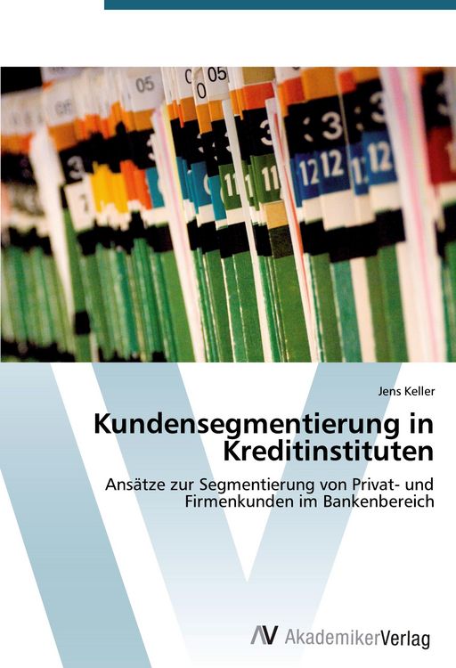 Produktbild: Kundensegmentierung in Kreditinstituten