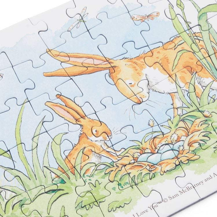 Produktbild: Mini Puzzle "Wei&szlig;t du eigentlich, wie lieb ich dich hab?"