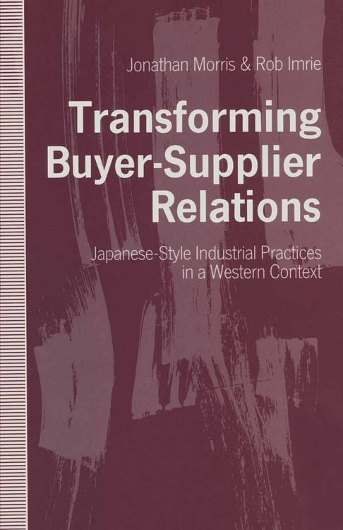 Produktbild: Transforming Buyer-Supplier Relations