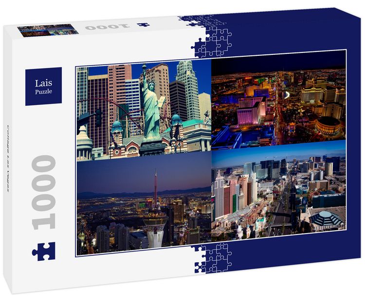 Produktbild: Lais Puzzle Collage Las Vegas 1000 Teile
