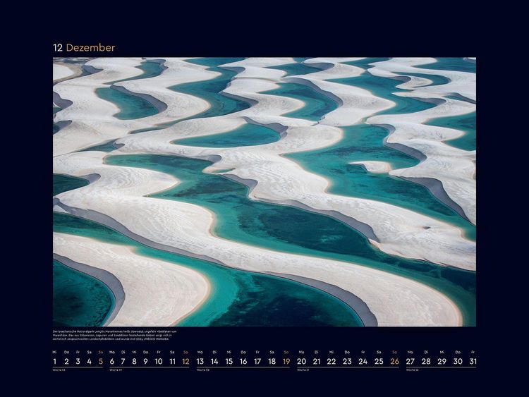 Produktbild: Farben der Erde - KUNTH Wandkalender 2027