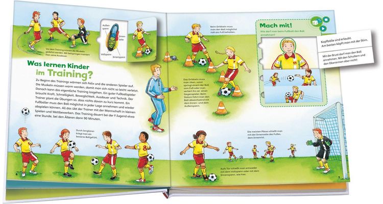 Produktbild: BOOKii&reg; WAS IST WAS Junior Auf geht&acute;s zum Fu&szlig;ball!