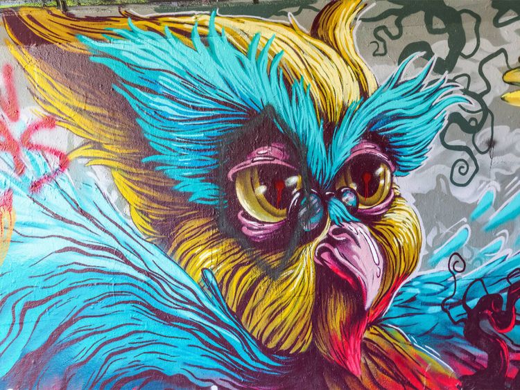 Produktbild: CALVENDO Puzzle Streetart in Eindhoven, Niederlande | 1000 Teile Lege-Gr&ouml;&szlig;e 64x48cm Foto-Puzzle f&uuml;r gl&uuml;ckliche Stunden