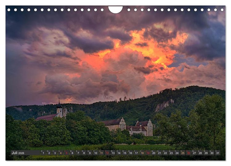 Produktbild: Moment mal! an der Oberen Donau (Wandkalender 2026 DIN A4 quer), CALVENDO Monatskalender