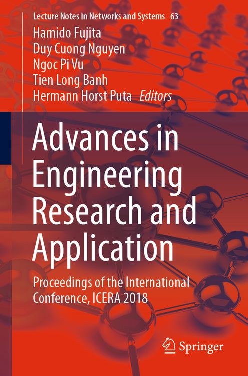 Produktbild: Advances in Engineering Research and Application