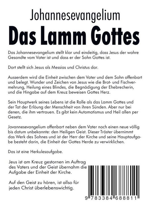 Produktbild: Das Lamm Gottes
