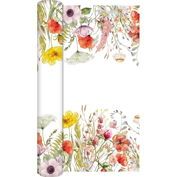 Produktbild: Home Fashion Tischl&auml;ufer Airlaid Field of Flowers 250x33cm