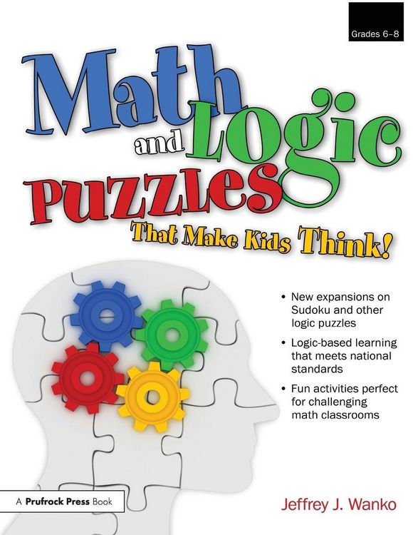 Produktbild: Math and Logic Puzzles That Make Kids Think!