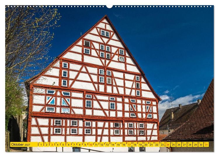 Produktbild: Scheer - Keinstadt im Naturpark Obere Donau (hochwertiger Premium Wandkalender 2027 DIN A2 quer), Kunstdruck in Hochglanz