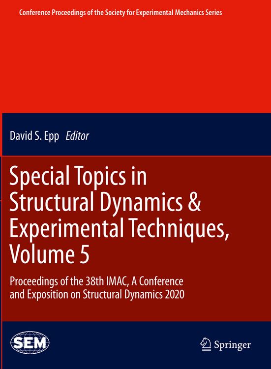 Produktbild: Special Topics in Structural Dynamics & Experimental Techniques, Volume 5
