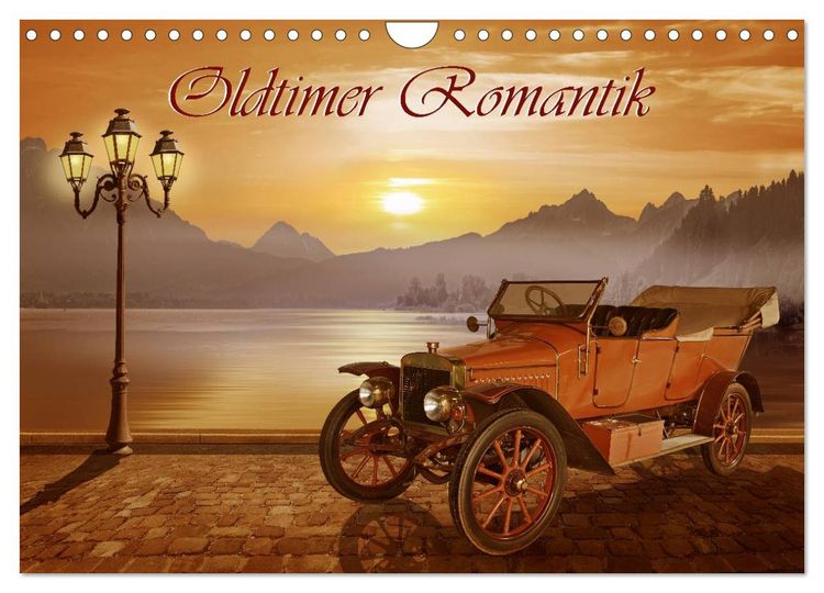 Produktbild: Oldtimer Romantik (Wandkalender 2026 DIN A4 quer), CALVENDO Monatskalender
