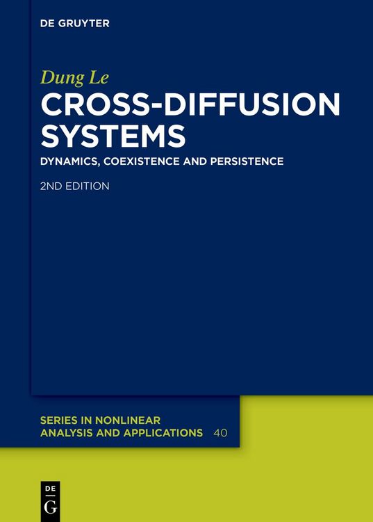 Produktbild: Cross-Diffusion Systems