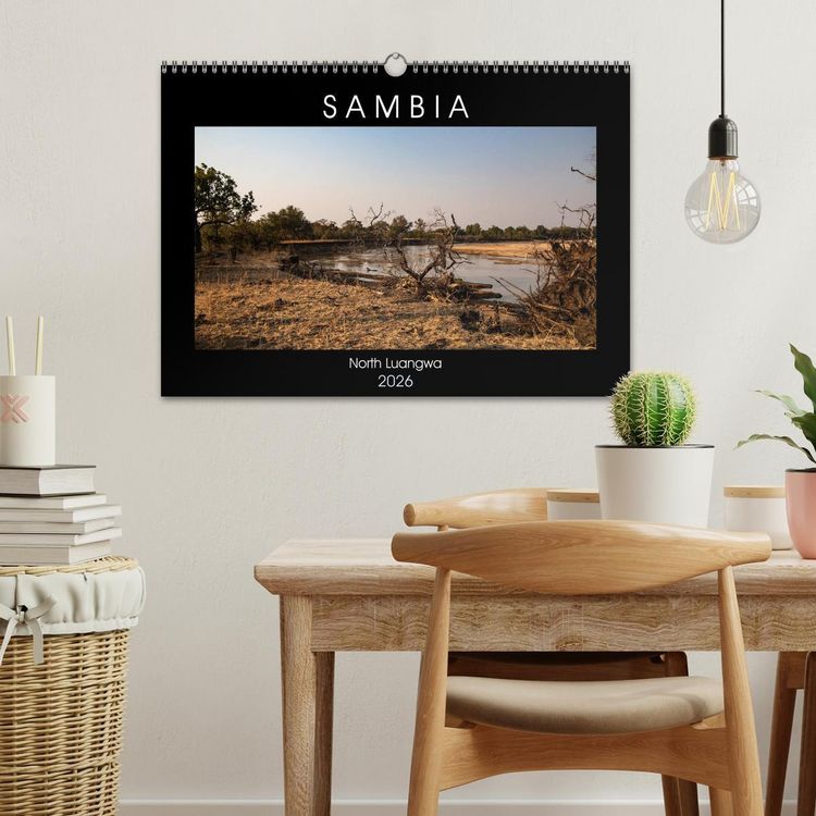 Produktbild: Sambia "Das wirkliche Afrika" (Wandkalender 2026 DIN A3 quer), CALVENDO Monatskalender