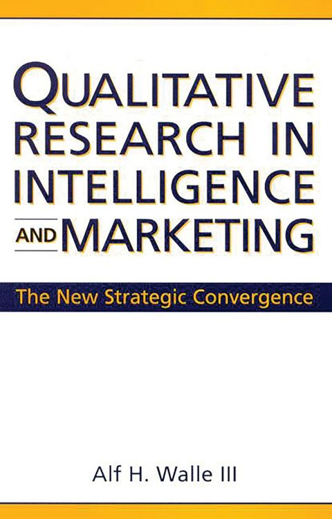Produktbild: Qualitative Research in Intelligence and Marketing