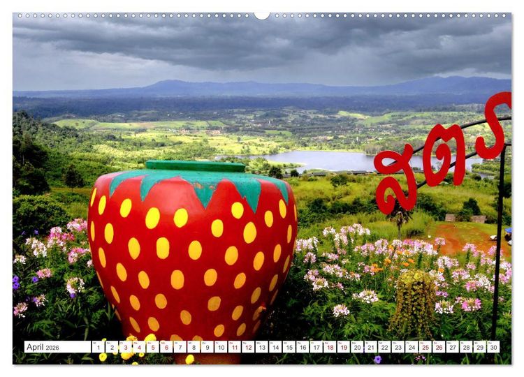 Produktbild: Thailand (Ralf Kretschmer) (hochwertiger Premium Wandkalender 2026 DIN A2 quer), Kunstdruck in Hochglanz