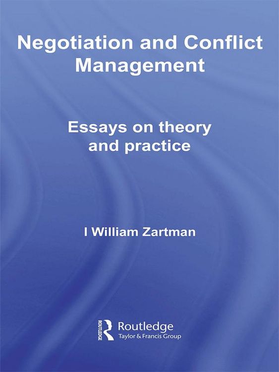 Produktbild: Negotiation and Conflict Management