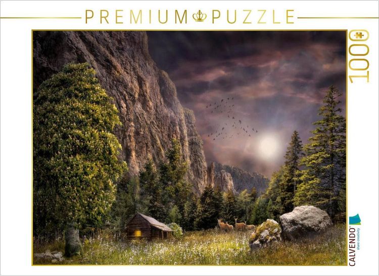 Produktbild: CALVENDO Puzzle Ein Motiv aus dem Kalender Magische Stille | 1000 Teile Lege-Gr&ouml;&szlig;e 64x48cm Foto-Puzzle f&uuml;r gl&uuml;ckliche Stunden