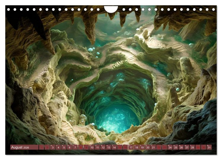 Produktbild: Die Kunst des Verirrens (Wandkalender 2026 DIN A4 quer), CALVENDO Monatskalender