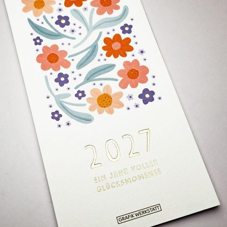 Produktbild: Wandkalender 2027 Ein Jahr voller Gl&uuml;cksmomente