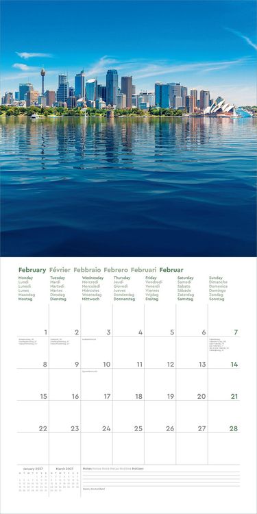Produktbild: Metropolen - KUNTH Broschurkalender 2027