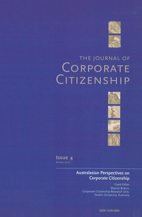 Produktbild: Australasian Perspectives on Corporate Citizenship