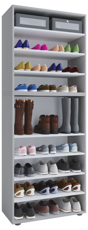 Produktbild: XXL Holz Gro&szlig;er Schuhschrank Schuhregal Lona 9