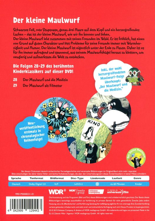 Produktbild: Der kleine Maulwurf