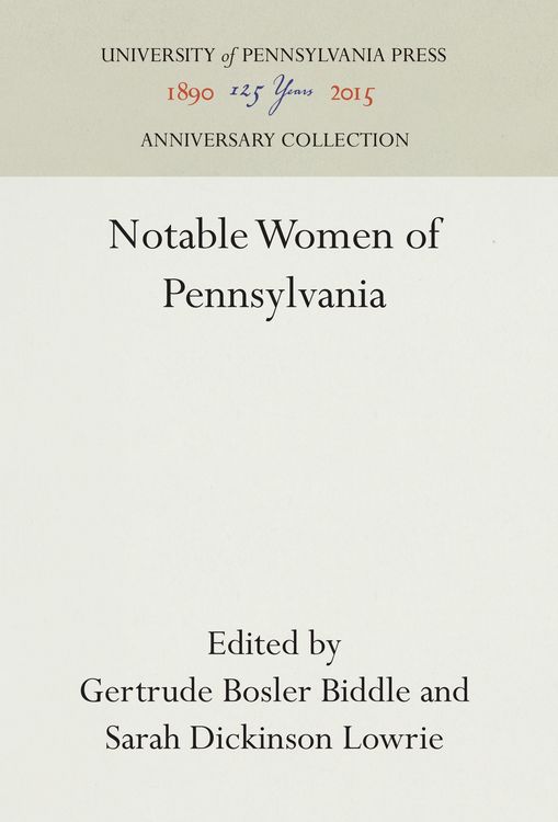 Produktbild: Notable Women of Pennsylvania
