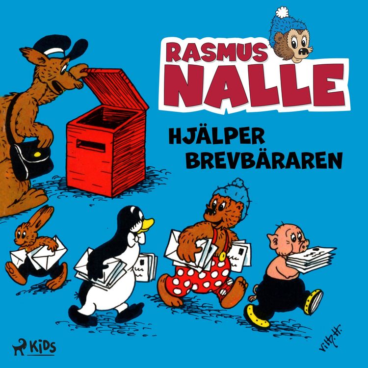 Produktbild: Rasmus Nalle hj&auml;lper brevb&auml;raren