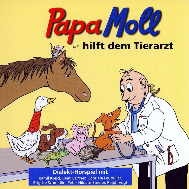Produktbild: Papa Moll hilft dem Tierarzt