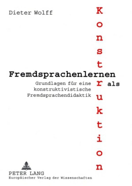 Produktbild: Fremdsprachenlernen als Konstruktion