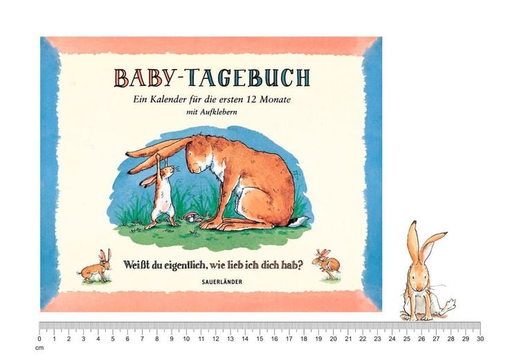 Produktbild: Baby-Tagebuch. Wei&szlig;t du eigentlich, wie lieb ich dich hab?