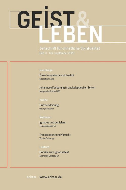 Produktbild: Geist & Leben 3/2023